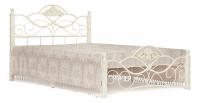 Кровать CANZONA дерево гевея/металл, 160*200 см (Queen bed), Белый (butter white) фото Кровать CANZONA дерево гевея/металл, 160*200 см (Queen bed), Белый (butter white). Фото №1