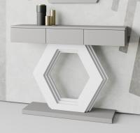 Консоль NORA 677 Piedra mate/Blanco mate. Фото №1