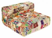 Модуль мягкий со спинкой Secret De Maison FANCY (mod. MA-101) cotton patchwork, 80х80х43см, этнический Patchwork фото Модуль мягкий со спинкой Secret De Maison FANCY (mod. MA-101) cotton patchwork, 80х80х43см, этнический Patchwork. Фото №1