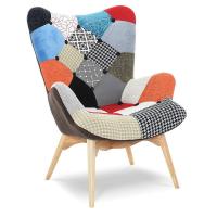 Кресло Contour DС-917(P) patchwork-лоскутный микс фото Кресло Contour DС-917(P) patchwork-лоскутный микс. Фото №1