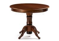 Стол деревянный Павия 130 орех / коричневая патина