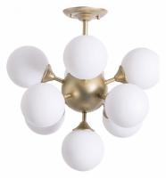 Люстра на штанге Arte Lamp Fobos A2704PL-9SG. Фото №1