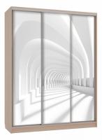 Бассо 7-600 58 (полки слева) дуб млечный