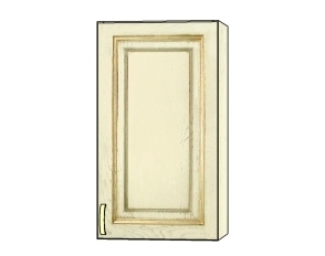 Шкаф настенный Злата ЗТ-2640/М (-01). Фото
