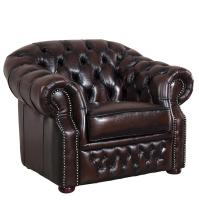 Кресло B-128 коричневое. Фото №1