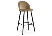 Барный стул Dodo 1 beige with edging / black Барный стул Dodo 1 beige with edging / black