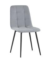 Стул Oliver велюр светло-серый фото Стул Oliver велюр светло-серый. Фото №1