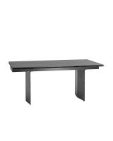 Стол обеденный Селин раскладной 180-260*90 керамика темная. Фото №1