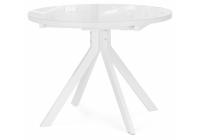 Стол деревянный Веллор 100(135)х100х78 белый