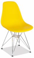 Стул Secret De Maison CINDY IRON CHAIR (EAMES) (mod. 002) металл, пластик, 51x46x82,5, желтый (поставляется по 4 шт). Фото №1