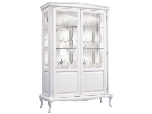 Шкаф с витриной Мокко ММ-306-02. Фото №1