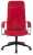 Кресло руководителя Бюрократ CH-608Fabric красный Velvet 88 крестовина пластик. Фото №4