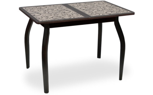 Стол Аспен СТ Беж/ВН ноги массив. Фото №1