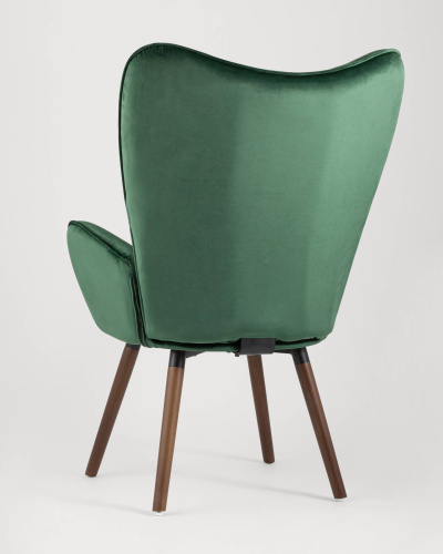 Стул Гранд велюр зеленый. Фото №6