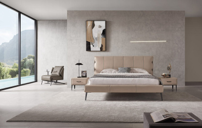 Кровать 1727 бежевая. Фото №2