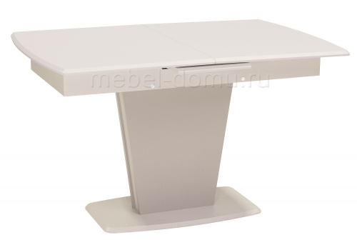 Стол деревянный Валмиера мускат структурный / массив латте. Фото №1