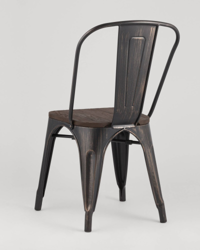 Стул барный Флекс велюр бежевый. Фото №6