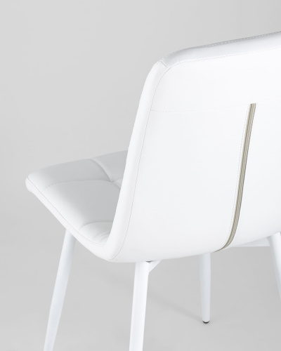 Стул Вольт экокожа белый. Фото №8