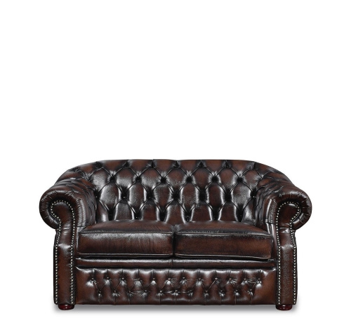 Диван B-128 лавсит (2-х местный) коричневый. Фото №2