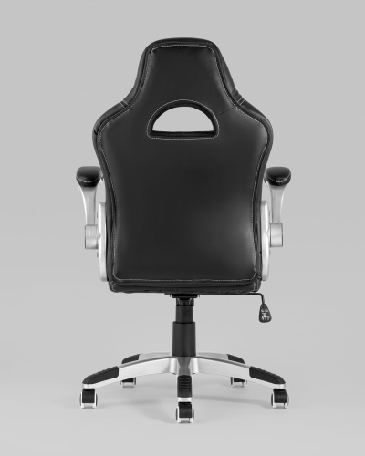 Кресло игровое TopChairs Genesis черное. Фото №6