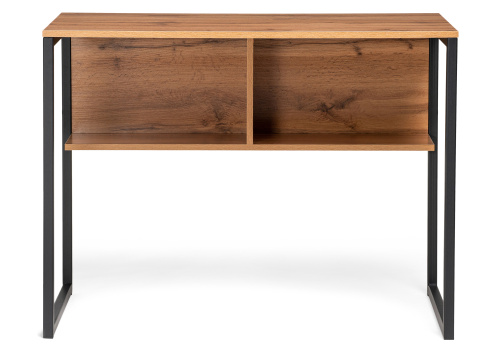 Стол, Клер Лофт дуб вотан / матовый черный. Фото №2