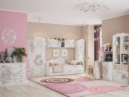 Фэнтези Шкаф комбинированный (с ящ. 2-створчатый). Фото №2