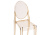 Пластиковый стул Victoria clear brown фото Пластиковый стул Victoria clear brown. Фото №5