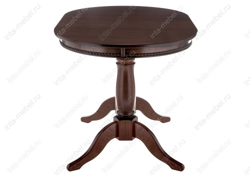 Стол деревянный Кантри 120 орех с коричневой патиной. Фото №4