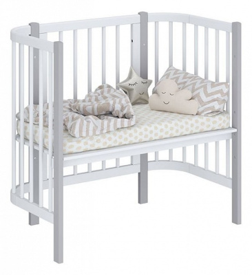 Кроватка Polini kids Simple 120, белый. Фото