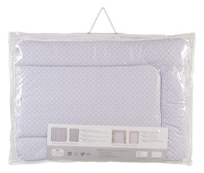 Матрас пеленальный Polini kids Бегемотик, серый фото Матрас пеленальный Polini kids Бегемотик, серый. Фото №5