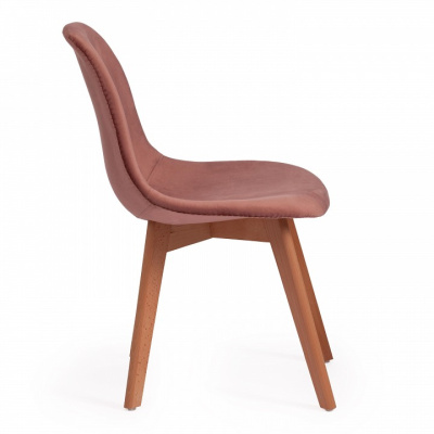 Стул Secret De Maison CINDY SOFT (mod. C1021F1)  / 1 шт. в упаковке вельвет/дерево , 53 х 45 х 81 см , коралловый (HLR 44)/натуральный фото Стул Secret De Maison CINDY SOFT (mod. C1021F1)  / 1 шт. в упаковке вельвет/дерево , 53 х 45 х 81 см , коралловый (HLR 44)/натуральный. Фото №2