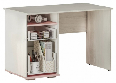 Стол письменный Малибу,древесина коричневая светлая ясень. Фото №3