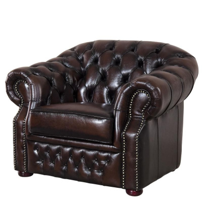 Кресло B-128 коричневое. Фото №2