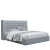 Кровать 1726 GREY серая фото Кровать 1726 GREY серая. Фото №1