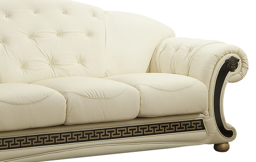 Диван-кровать Versace 3-х местный белый. Фото №15