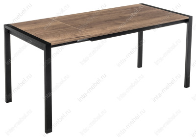 Стол деревянный Центавр дуб велингтон / черный матовый фото Стол деревянный Центавр дуб велингтон / черный матовый. Фото №3