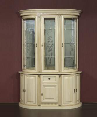 Комод пятидверный к витрине трехдверной Милан 23. Фото №2