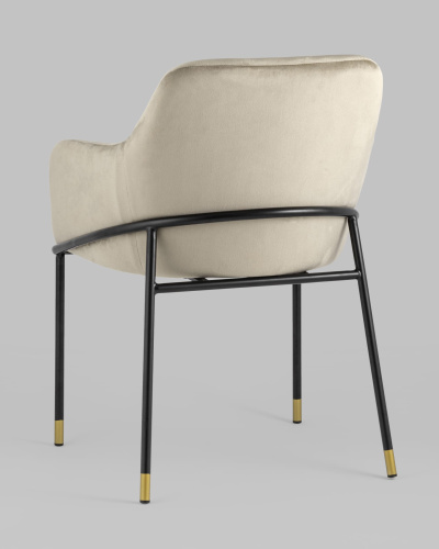 Стул Сандра велюр шампань. Фото №7