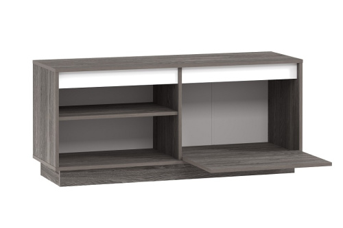 Virginia НМ 011.28 Тумба Белый Скандинавский/Ясень Анкор темный (KR). Фото №2