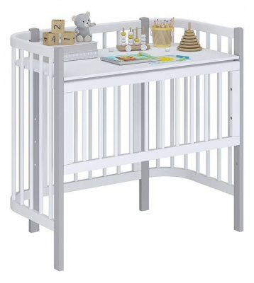 Кроватка Polini kids Simple 120, белый. Фото