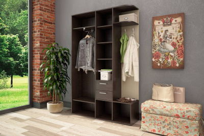 Диана СТЛ.279.01 Прихожая Венге/Дуб молочный. Фото