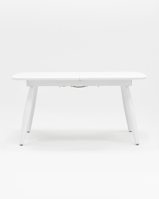 Стол обеденный Чикаго раскладной 160-200*90 белый. Фото