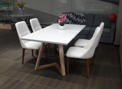 Стол T1692 (160-200) Белый. Фото №5