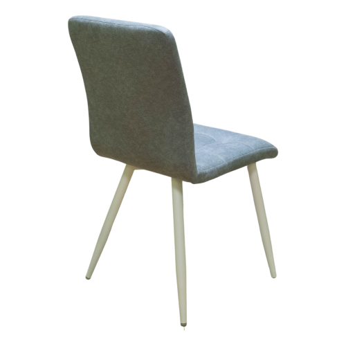 Стул Доби (Каркас (белый 9016 матовый) тк. коллекции Safari голубой 020). Фото №5