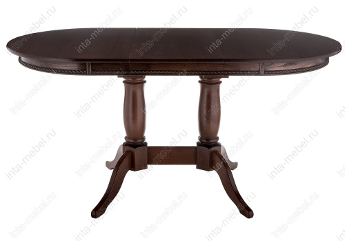 Стол деревянный Кантри 120 орех с коричневой патиной. Фото №5