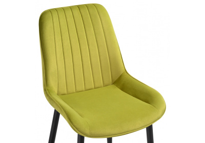 Стул Seda 1 khaki / gold / black. Фото