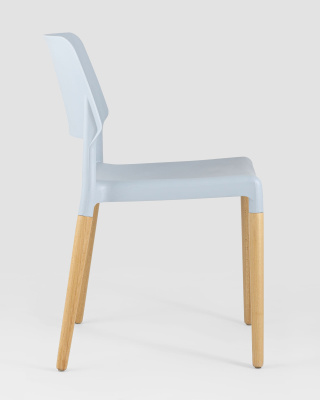 Стул BISTRO серо-голубой. Фото