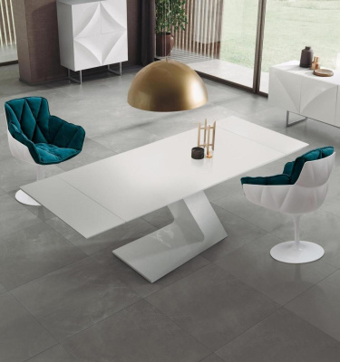 Обеденный стол DUPEN DT-21 Раскладной Белый. Фото №2