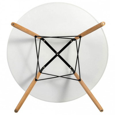 Стол Бари 1000*1000*740 круглый Белый. Фото №2