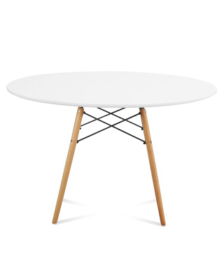 Стол DSW 120, белый. Фото №4